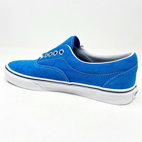 Vans Era (Vans Emboss) Blue True White Womens Casual Sneakers - Picture 3 of 5